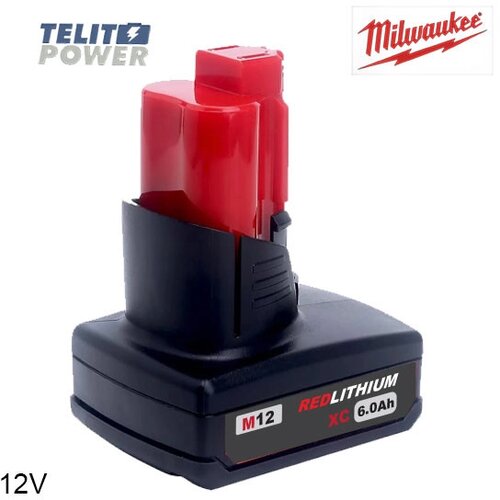 Milwaukee M12 6.0Ah Red Lithium 48-11-2460 &ndash; Profesionalna baterija Cene