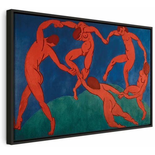  Slika - Henri Matisse – Dance (II) 90x60 U crnom drvenom okviru Cene