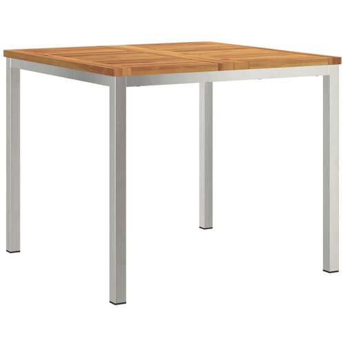 vidaXL vanjski blagovaonski stol 90x90x74.5 cm od čvrstog bagremovog drveta Cijene