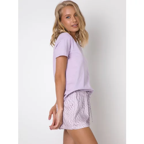 Aruelle Pyjamas Lily Short kr/r XS-2XL lavender
