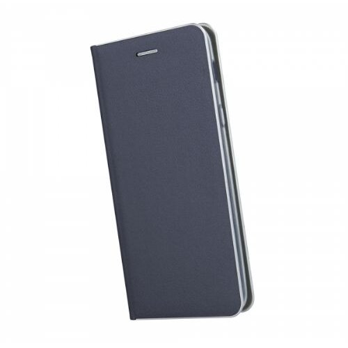  Premium preklopna torbica huawei P30 - modra s srebrnim robom Slike