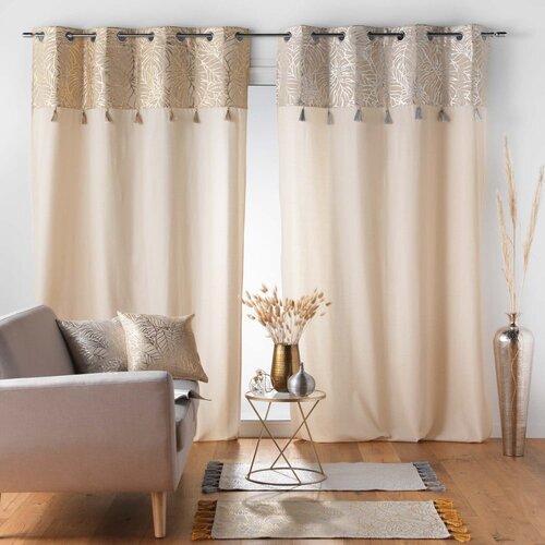 Douceur d int&amp;eacute;rieur Okrasna blazina 40x40 cm Solea Or &amp;ndash; Slike