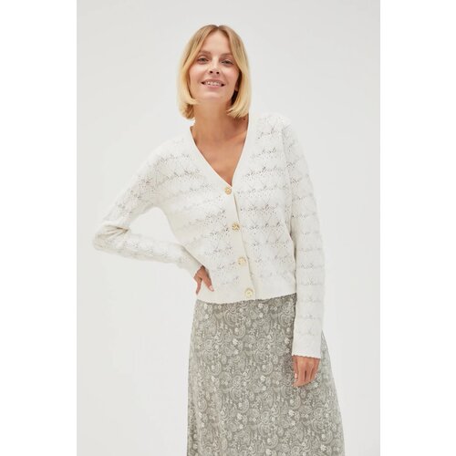 Marisse Women's Sweater L-Sw-4604 Off White Cene