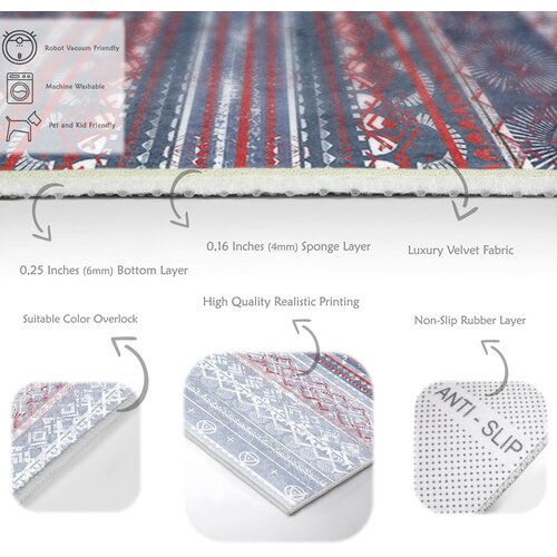 Mila Home Ljubičasti/sivi perivi tepih 80x150 cm Vintage Stripe &amp;ndash; Slike