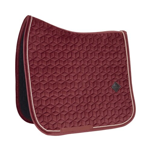 Kentucky Horsewear Dresurna podsedelnica "Velvet" - bordo Cene
