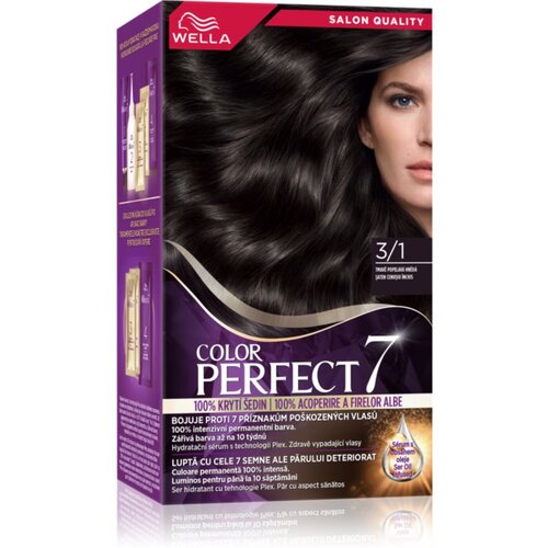 Wella Color Perfect Intense barva za lase odtenek 3/1 Dark Ash Brown 1 kos Slike