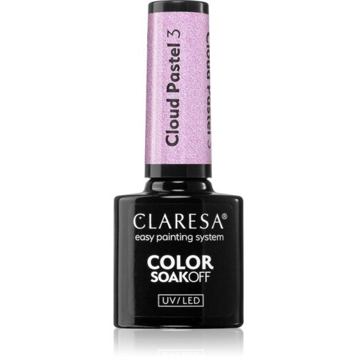 Claresa SoakOff UV/LED Color Cloud Pastel gel lak za nokte s kori&amp;scaron;tenjem UV/LED lampe nijansa 3 5 g Slike