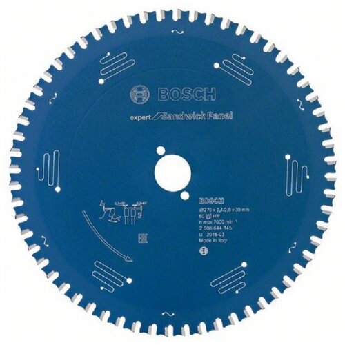 Bosch list kružne testere expert for sandwich panel 2608644145, 270 x 30 x 2,4 mm, 60 Cene