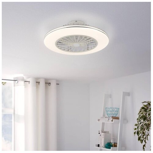 Eglo 35142 - LED prigu&scaron;iva stropni ventilator LOVISCA 3xLED/12,6W/230V &Oslash; 55 cm bela+daljinski upravljač Cene