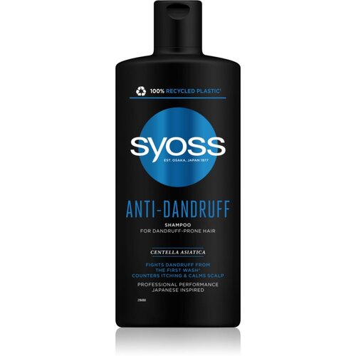 Syoss Anti-Dandruff Shampoo &amp;scaron;ampon proti prhljaju 440 ml za ženske Slike