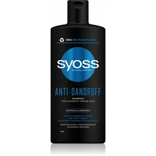 Syoss anti-dandruff shampoo šampon protiv peruti 440 ml za žene