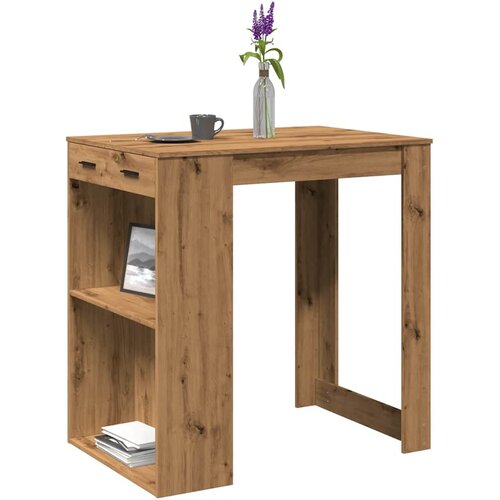  Barski stol boja hrasta 102 x 70 x 103,5 cm konstruirano drvo Cene