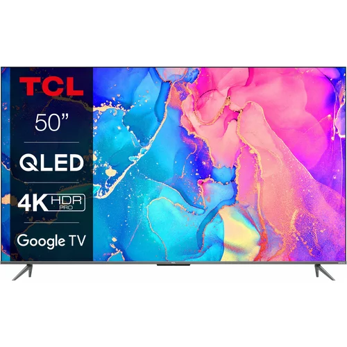 Tcl QLED TV 50" 50C635, Google TV