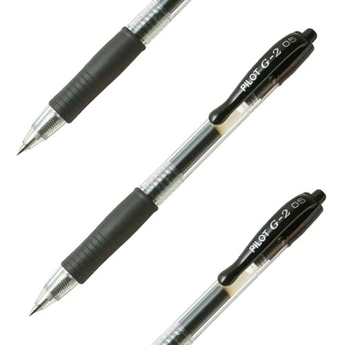 Pilot Pisaljka s gelom G-2 Fine, Crna Slike