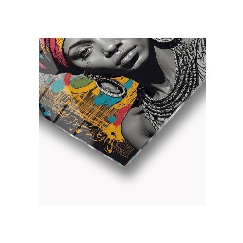 WALLXPERT dekorativna slika african beauty 25 x 25 Slike
