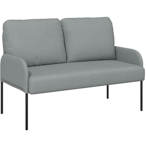  Sofe s jastukom 110cm Svijetlo siva &amp;Scaron;perploča Slike