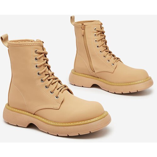 Resti Matte light brown Kucillo women's boots Cene