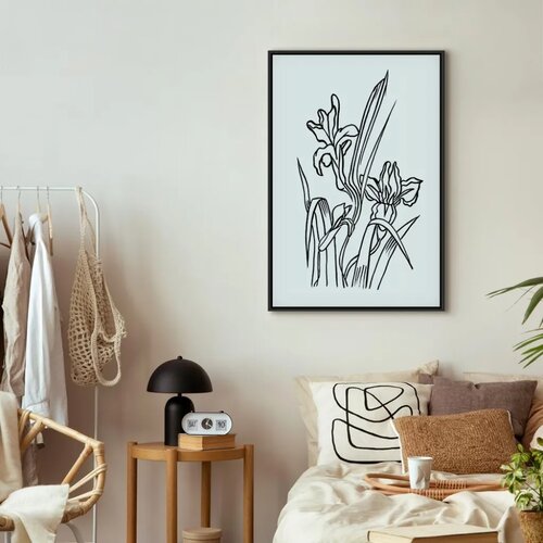  Slika - Love Irises (1 Part) Vertical 40x60 Slike