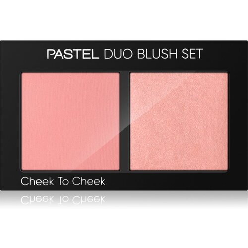 PASTEL Profashion Duo Blush Set Cheek To Cheek paleta rdečil odtenek 10 Hot Pink 2x4.3 g Slike