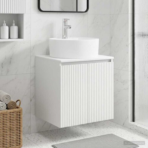  Umivaonik s policom Bijela 49,5 x 44,5 x 65 cm Cene