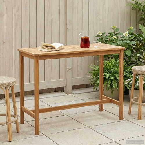  Stol za bar Prirodna 150 x 75 x 105 cm Čvrsto teak drvo Cene