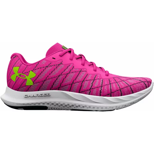 Under Armour Women's UA Charged Breeze 2 Running Shoes Rebel Pink/Black/Lime Surge 36,5