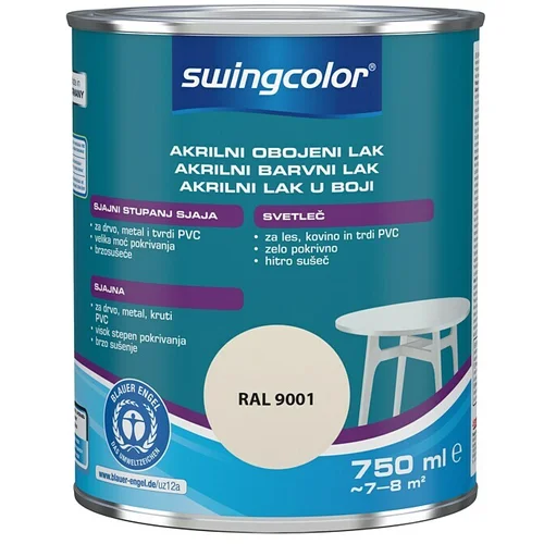 SWINGCOLOR Lak u boji 2u1 (Boja: Bež boje, 750 ml)