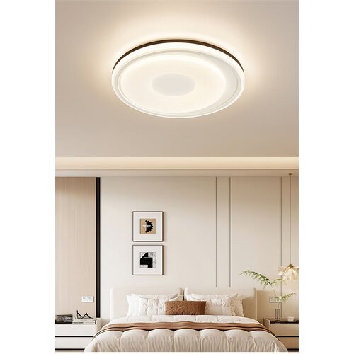  NVC Plafonska lampa LED Huanyu, 60 W, Crna Slike