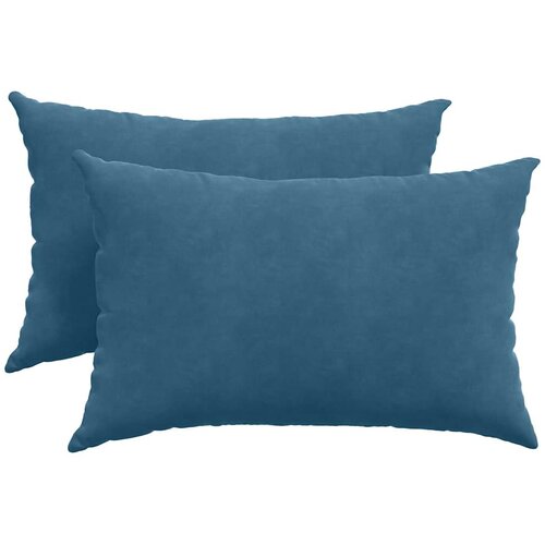  Jastučići za sofu 2 pcs Plava 60 x 40 cm Kordura tekstil Slike