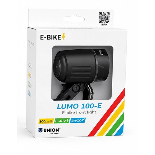 Union PREDNJE SVETLO &reg; ZA E-BIKE Lumo 100-E, na kartici Cene