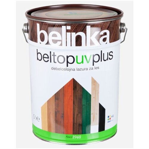 Belinka DEBELOSLOJNI PREMAZ BELTOP BREZBARVNI &amp;Scaron;T.1 UV PLUS 5 L Slike