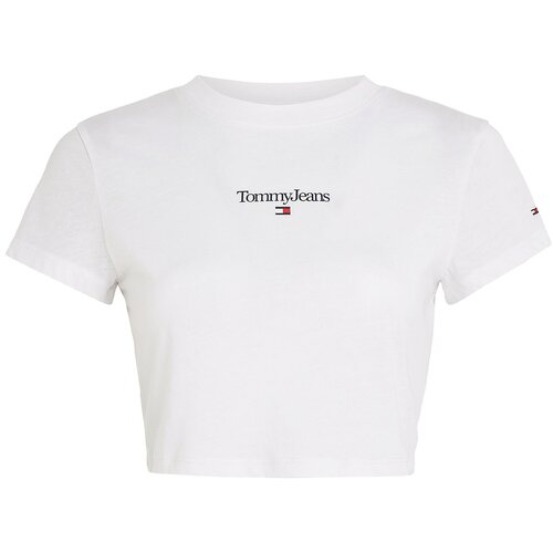 Tommy Jeans Majica mornarska / rdeča / bela Slike