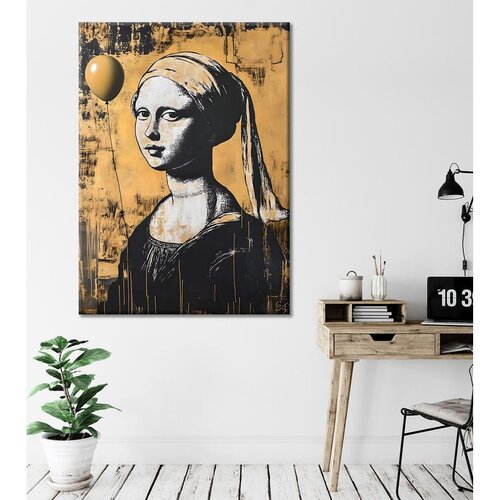 WALLXPERT Dekorativna slika na platnu, 50x70cm, &Scaron;areno Cijene