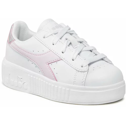 Diadora Superge Game Step PS 101.177377-D0107 White / Metalized Pink