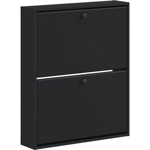  Ormar za cipele na zidu BREDA 71 x 17 x 86 cm Konstruirano drvo Slike