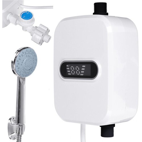  Zidni protočni električni bojler 3500W s LCD-om + tuš ručica Cijene
