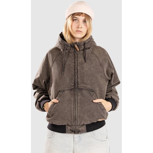 Iriedaily Dock Jakna black acid wash Slike