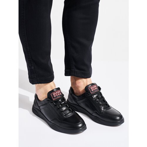 Shelvt Men's black lace-up sports shoes Cijene