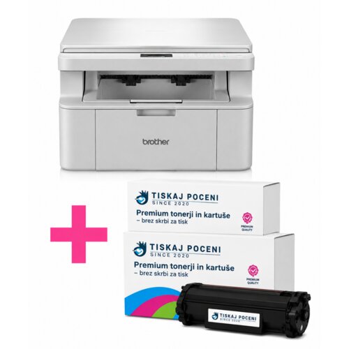 Brother DCP-L1630W WiFi večfunkcijska laserska naprava + 2x kompatibilni toner TN119 Cene