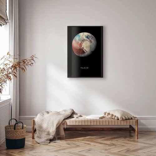  Plakat - Pluto 21x30 Crni okvir Cene