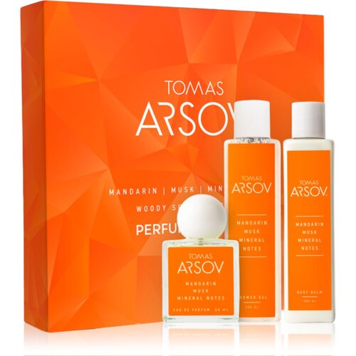 Tomas Arsov Mandarin Musk Mineral Notes poklon set uniseks 3 kom Slike