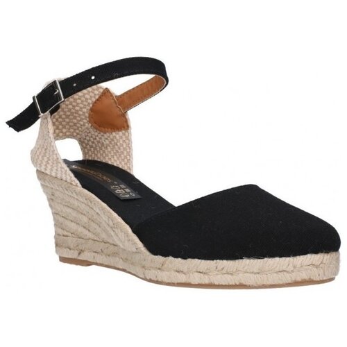 Fernandez Espadrile 682 5c Mujer Negro Črna Slike