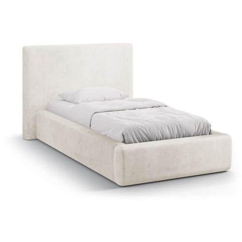 Micadoni Krem tapecirani krevet s prostorom za odlaganje s podnicom 90x200 cm Amy &ndash; Cijene