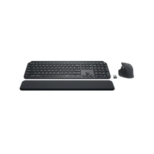 Logitech MX Keys Combo Wireless Desktop US tastatura + miš Slike