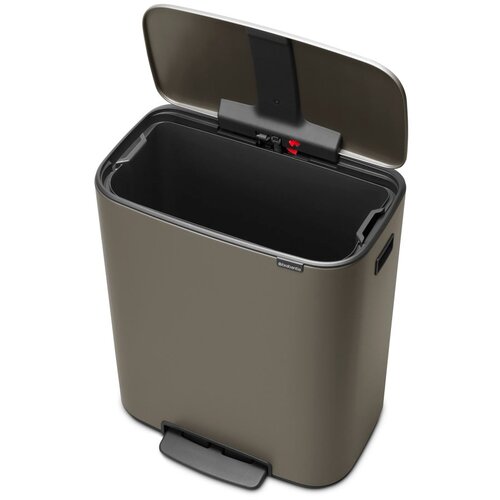 Brabantia Siva željezna kanta za smeće s pedalom 60 l Bo – Cijene