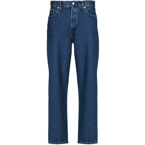 Calvin Klein Jeans 5PKT 90S TAPER HABOUR BLUE JEAN Plava Slike