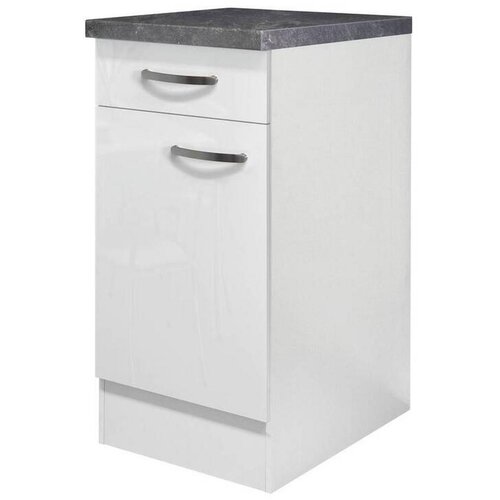 XXXL Kuhinjska Spodnja Omarica Alba, Bela, &amp;Scaron;. 40 Cm Slike
