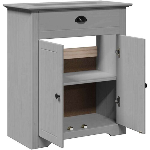 vidaXL Kopalniška omarica za umivalnik "BODO" Grey 70x35x80 cm Cene