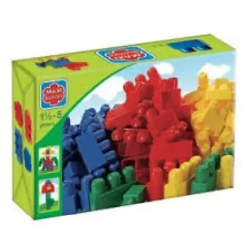 Mađarski proizvođač Maxi Blocks 32-delni komplet gradbenih kock v majhni &scaron;katli - D-Toys Cene
