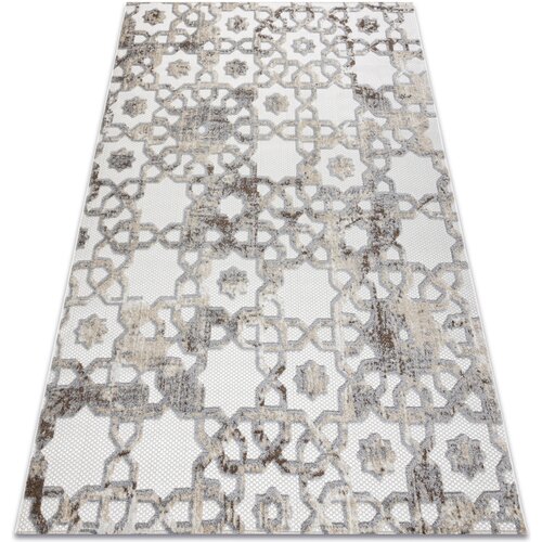 RugsX Preproge Preproga Strukturni SOLE D3882 Ornament - Plošča 120x170 cm Bež Cene